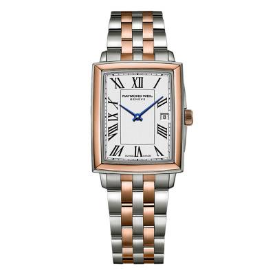 Toccata Square White Dial Watch 22 x 28 mm 5925-SP5-00300 - Raymond Weil