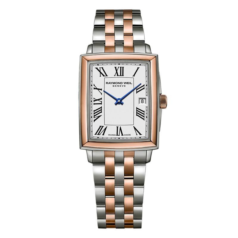 Toccata Square White Dial Watch 22 x 28 mm 5925-SP5-00300 - Raymond Weil