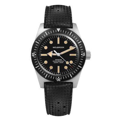 Wolbrook Skindiver 38 mm Old Radium Lume Automatic Dive Watch - Wolbrook