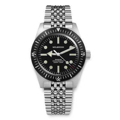 Skindiver Automatic Dive Watch 38mm C3 Lume - Wolbrook