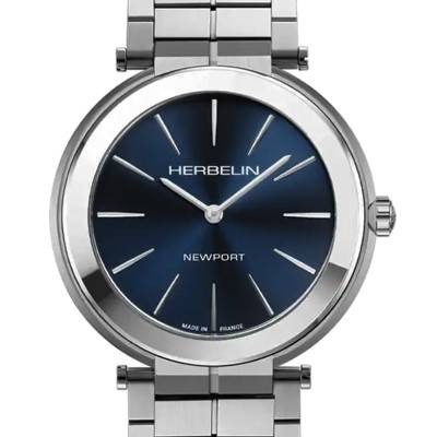 Newport Slim Watch 19522B15S - Herbelin