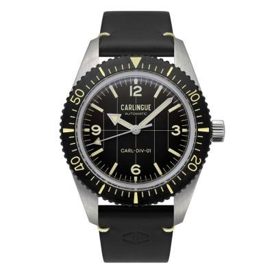 Black Diver 01 CT-001-B wall clock - Carlingue