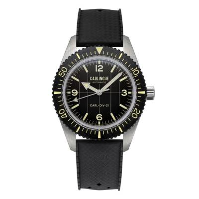 Black Diver 01 CT-001-B wall clock - Carlingue