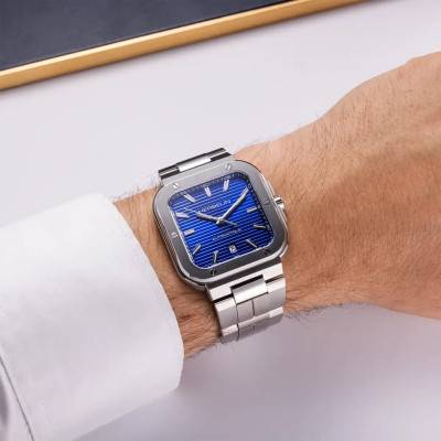Cap Camarat Square Automatic Watch 1646B115 - Herbelin