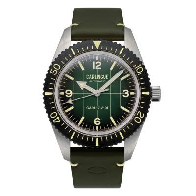 Montre Diver 01 Vert CT-001-D - Carlingue