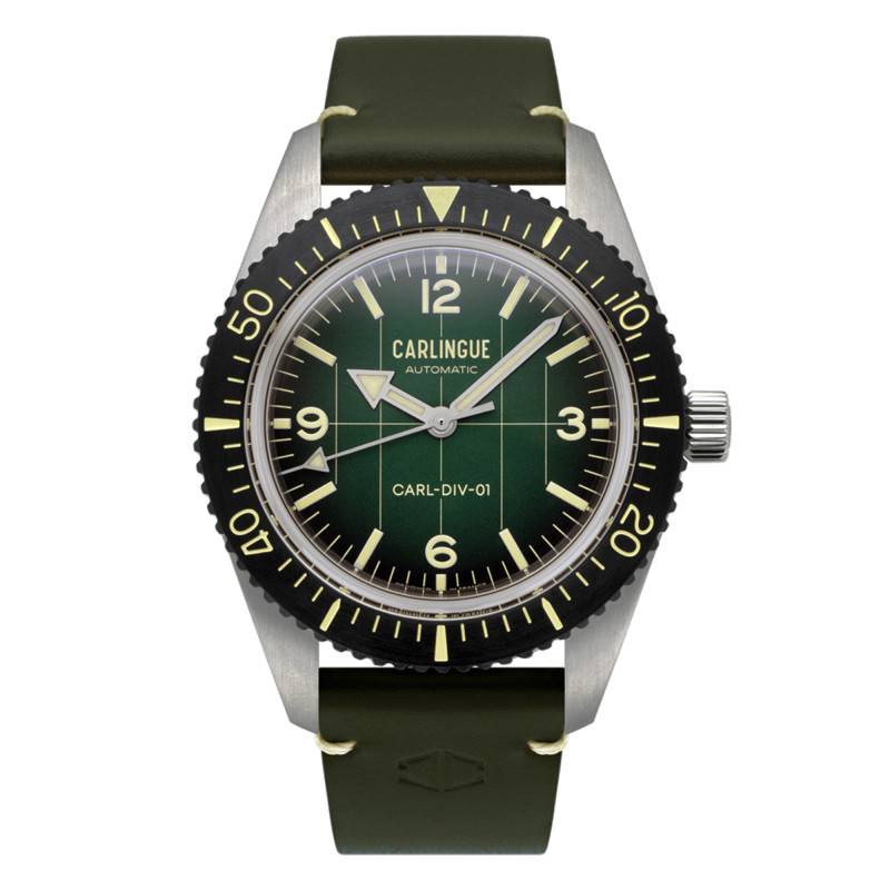 Green Diver 01 CT-001-D wall clock - Carlingue