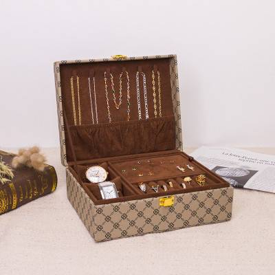 Sand Jewelry Box, 23x18x9cm - Les Essentiels