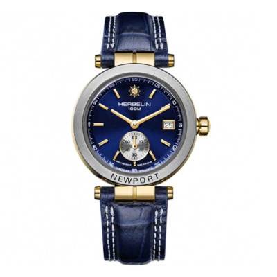 Newport Petite Seconde Watch 1956T35 - Herbelin