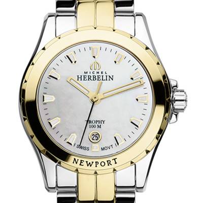 Montre Newport Trophy Quartz 12870BT19 - Herbelin