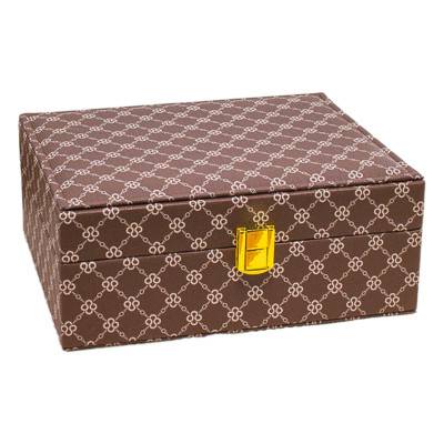 Mocha Jewelry Box, 23x18x9cm - Les Essentiels