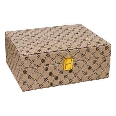 Sand Jewelry Box, 23x18x9cm - Les Essentiels