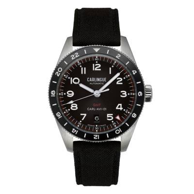 Montre Aviation 01 Noir CT-002-B - Carlingue