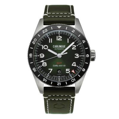Montre Aviation 01 Vert CT-002-D - Carlingue