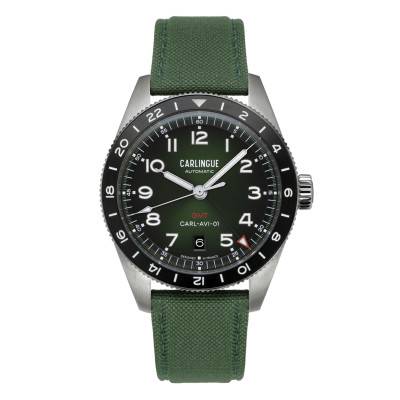 Montre Aviation 01 Vert CT-002-D - Carlingue