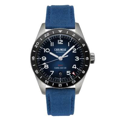 Montre Aviation 01 Bleu CT-002-C - Carlingue