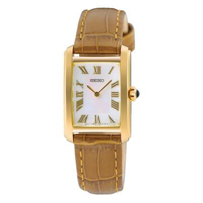 Women's Classic Quartz Rectangular Watch SWR100P1 - Seiko