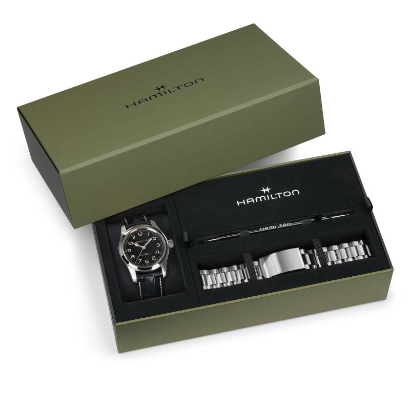 Khaki Field Murph H70605732 Watch Gift Set - Hamilton