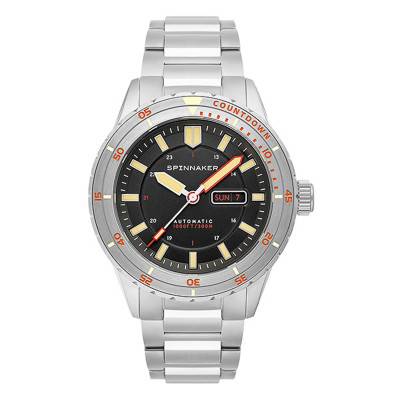 Montre Hass Automatic Sable Black SP-5099-11 - Spinnaker