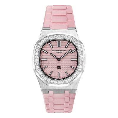 Montre Idiofyia 36 Osaka Lunette Diamant de Synthèse - Genius