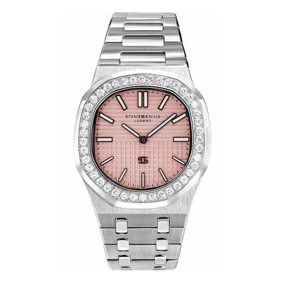 Genie 36 Osaka Lab-Diamond Bezel Watch - Genius