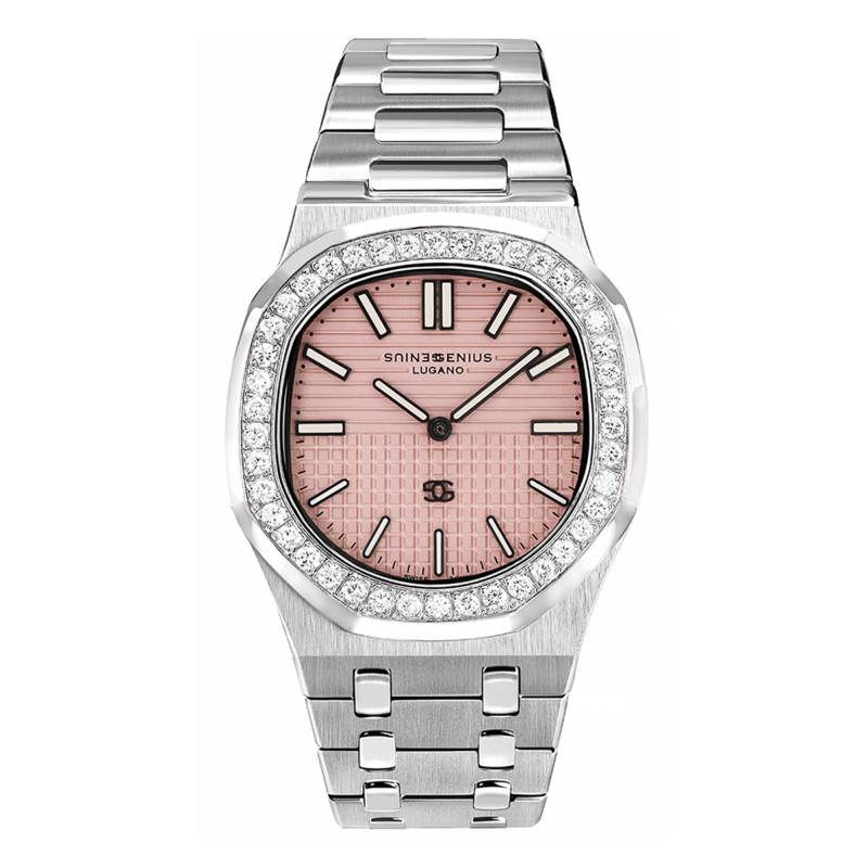 Genie 36 Osaka Lab-Diamond Bezel Watch - Genius