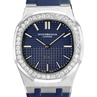 Montre Idiofyia 36 France Lunette Diamants de Synthèse - Genius