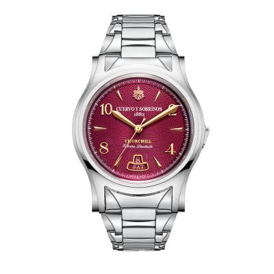 Cuervo y Sobrinos Sir Winston 2810.1SWBY Watch - Cuervo y Sobrinos
