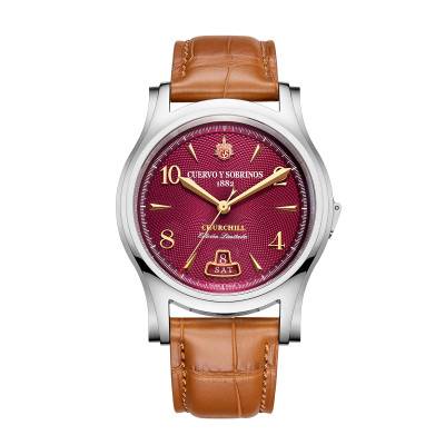 Cuervo y Sobrinos Sir Winston 2810.1SWBY Watch - Cuervo y Sobrinos