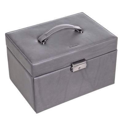 Lena Grey Venice Floral Leather Jewelry Box, 27x18x16cm - Sacher 1846