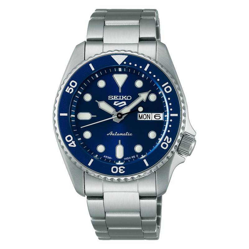 Seiko 5 Automatic SKX Midsize Blue Watch SRPL77K1 - Seiko 5 Sports
