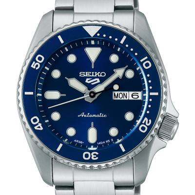 Montre Seiko 5 Automatique Skx Midsize Bleu SRPL77K1 - Seiko 5 Sports