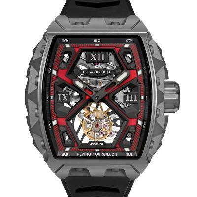 Montre XP1 Tourbillon Ti Red - Blackout Watches