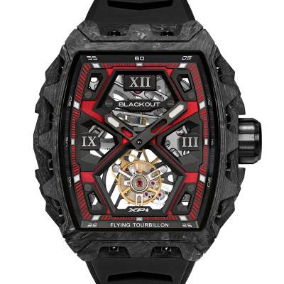 Montre XP1 Tourbillon LT Red - Blackout Watches