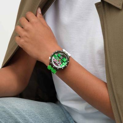 Lash Out SB03B701 Watch - Swatch