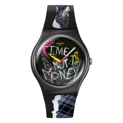 Montre Blank Check SO32B122-5300 - Swatch