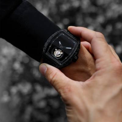 Montre XP1 Tourbillon Phantom Blackout Watches x Ocarat - Edition Limitée - Blackout Watches