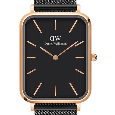 Montre Quadro Pressed Ashfield B 29x36,5 DW00100467 - Daniel Wellington
