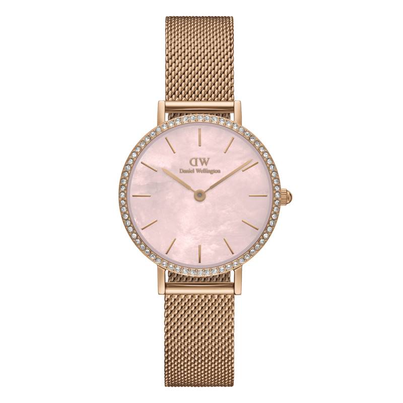 Petite Lumine Bezel Melrose Pink MOP Watch DW00100663 - Daniel Wellington