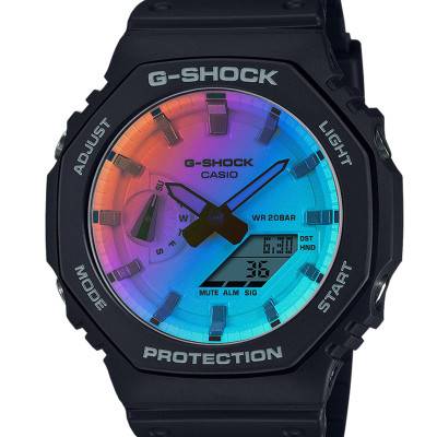 Iridescent Colors GA-2100SR-1AER Watch - Casio G-Shock