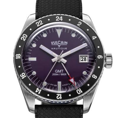 Montre Skindiver GMT - Purple 680174A17.BAR200 - Vulcain
