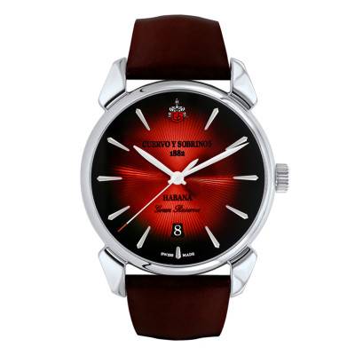 Montre Historiador Gran Reserva Rouge 3101.1GRV - Cuervo y Sobrinos