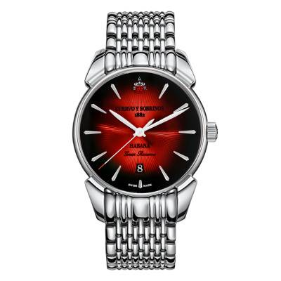 Montre Historiador Gran Reserva Rouge 3101.1GRV - Cuervo y Sobrinos