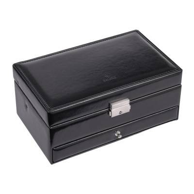 Boîte à Bijoux Helen Noire, 24x14x10,5cm - Sacher 1846