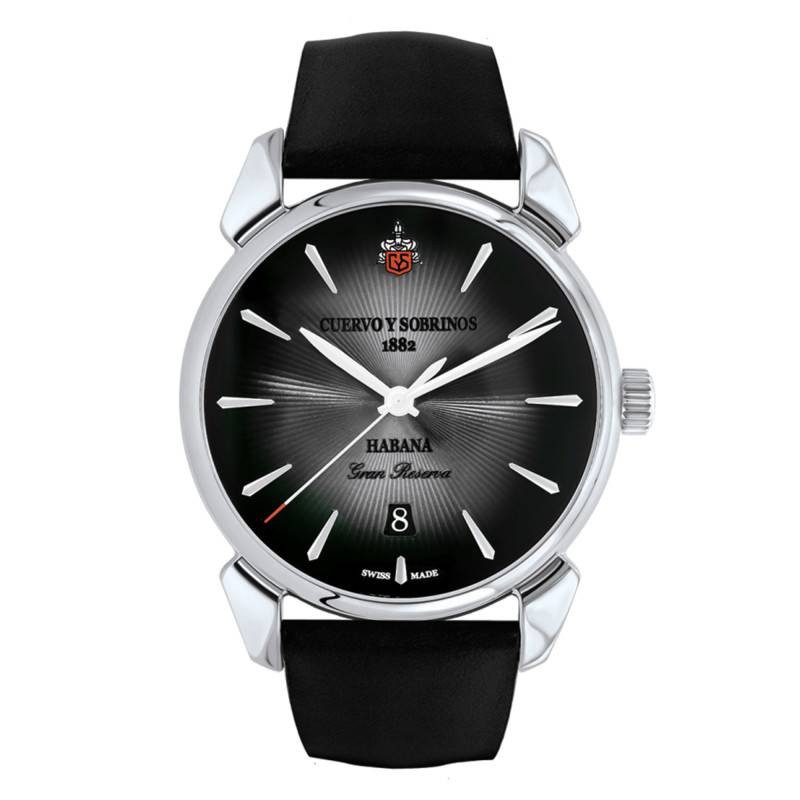 Cuervo y Sobrinos Historiador Gran Reserva Gris 3101.1GRA Watch - Cuervo y Sobrinos