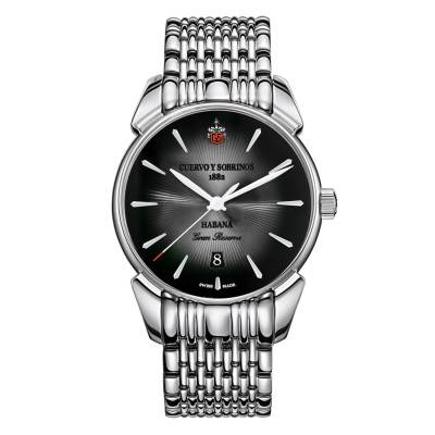 Cuervo y Sobrinos Historiador Gran Reserva Gris 3101.1GRA Watch - Cuervo y Sobrinos