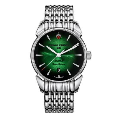 Montre Historiador Gran Reserva Vert 3101.1GRV - Cuervo y Sobrinos