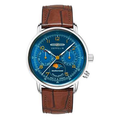 Montre Méditerranée Lady Moonphase 9637-3 - Zeppelin