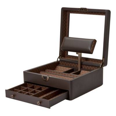 Earth WOLF Coffee Watch and Jewelry Box - Wolf 1834