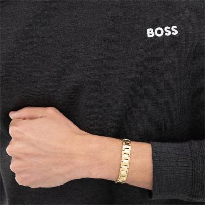Candor Jewelry Gold-Toned Steel Bracelet, 19 cm - 1580753 - Boss