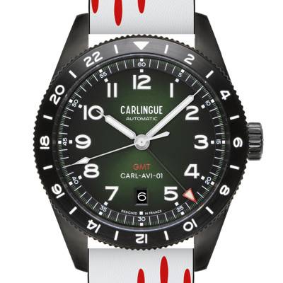 Aviation 01 Black Cristo Tattoo Watch CT-002-A / CRISTO - Carlingue